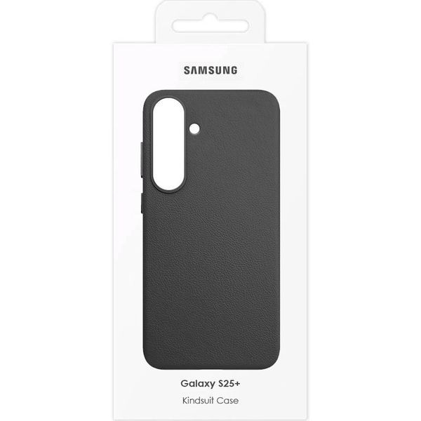 Шкіряний чохол Leather Case (AAA) для Samsung Galaxy S25+ Black 342283 фото