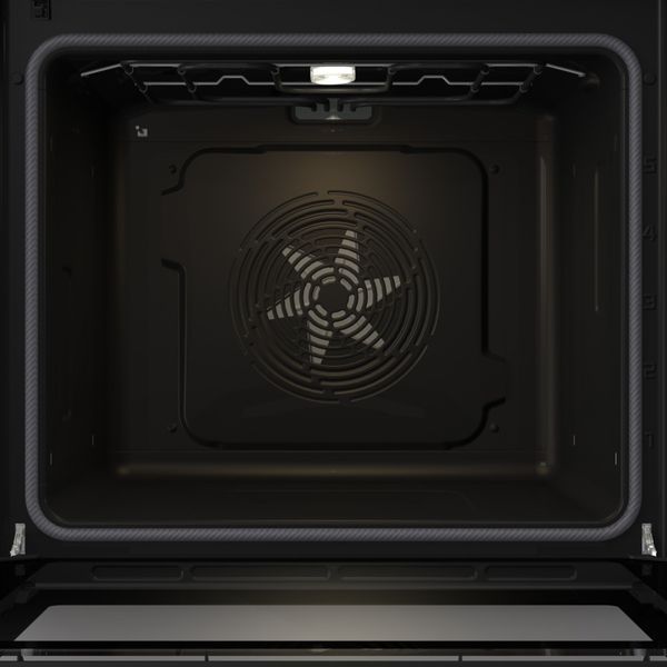 Духова шафа Gorenje електрична, 77л, A+, дисплей, IconLed, піроліз, готув. на різн рівнях, чорний 390879 фото