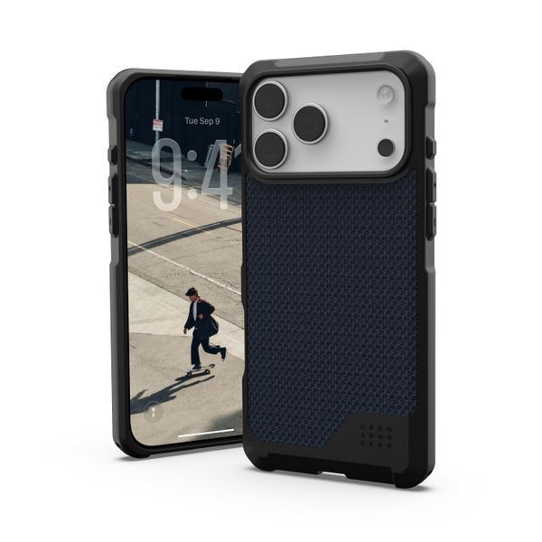 Чохол-накладка iPhone 17 Pro Max UAG Metropolis LT MagSafe, Kevlar Mallard (114518113955) 393808 фото