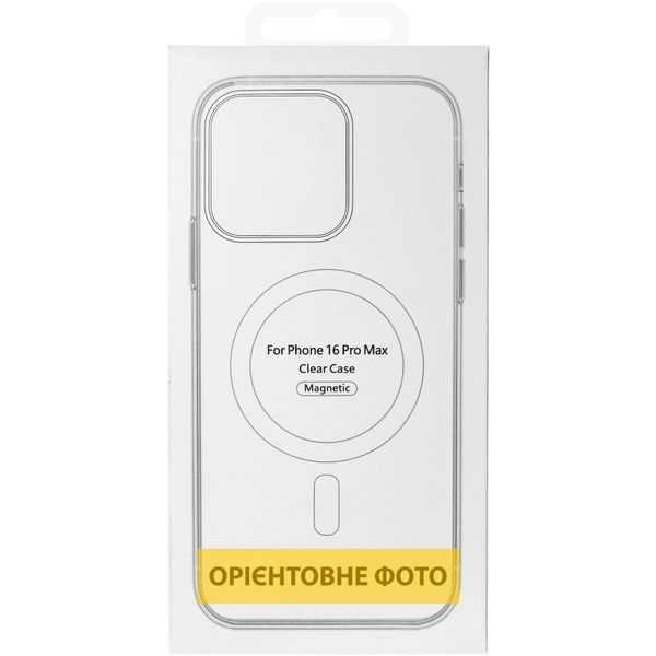 TPU+PC чохол Clear Garden with MagSafe для Apple iPhone 17 Air (6.5") Blue Blossom 402267 фото