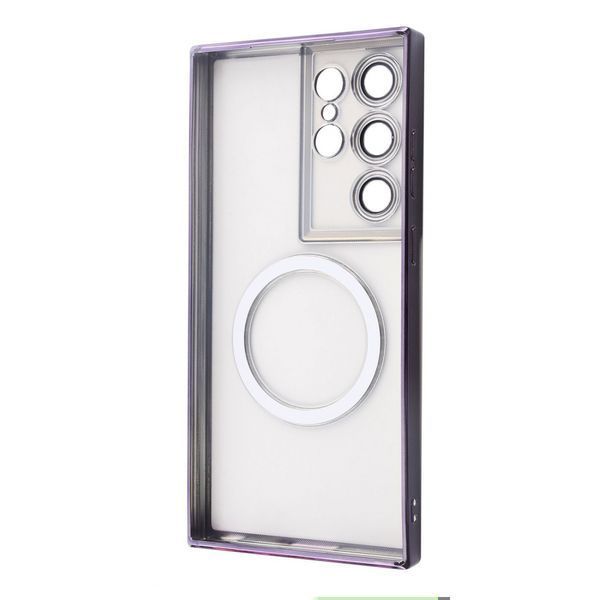 Чохол WAVE Metal Color Case with Magnetic Ring Samsung Galaxy S23 Ultra midnight blue 334106 фото