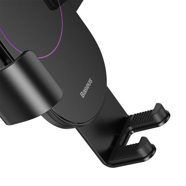 Автомобільний тримач Baseus Simplism Gravity Car Mount Holder (SUYL-JY01) Black 268201 фото