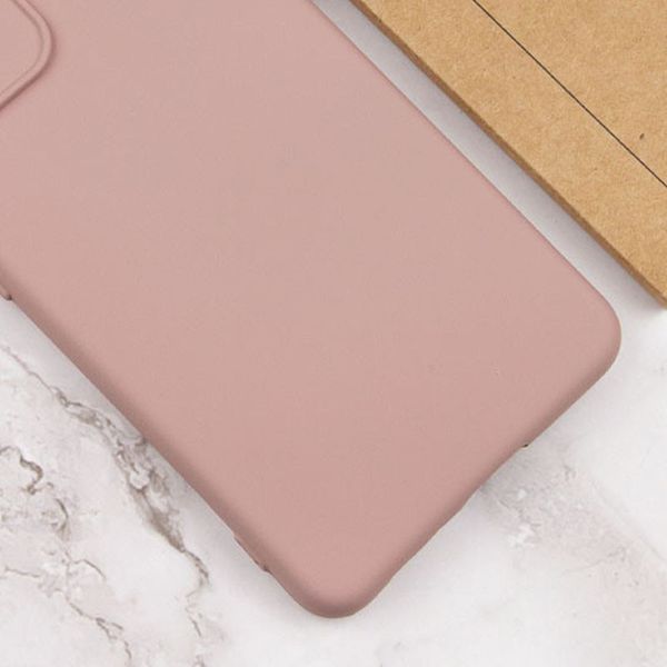 Чохол TPU GETMAN Liquid Silk Full Camera для Xiaomi Redmi 12C Рожевий / Pink Sand 356750 фото