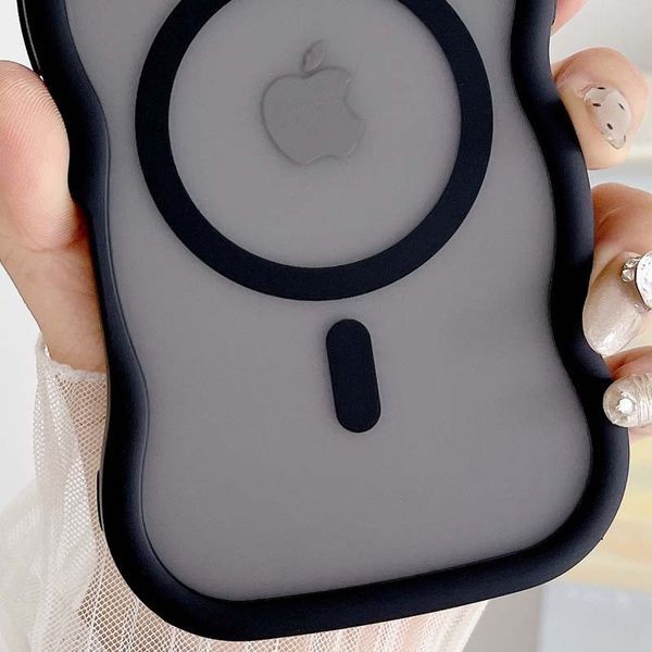 Чохол TPU+PC Undine with MagSafe для Apple iPhone 16 (6.1") Black 355339 фото