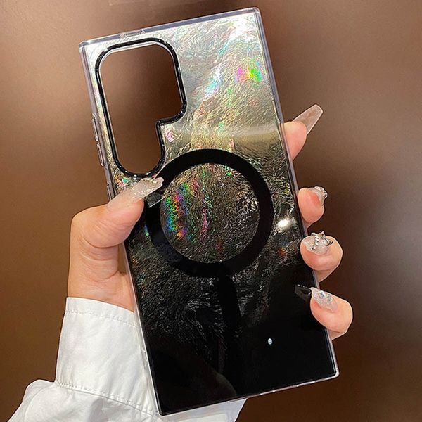 Чохол TPU Shiny Mountain (MagFit) для Samsung Galaxy S25 Ultra Black 377630 фото