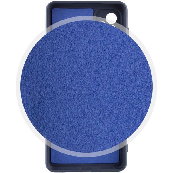 Чохол TPU GETMAN Liquid Silk Full Camera для Samsung Galaxy A54 5G Синій / Midnight Blue 345433 фото