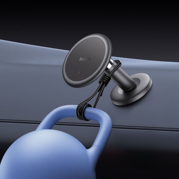 Автомобільний тримач Baseus C01 Magnetic Stick-on (C40140803113-00) black 332181 фото