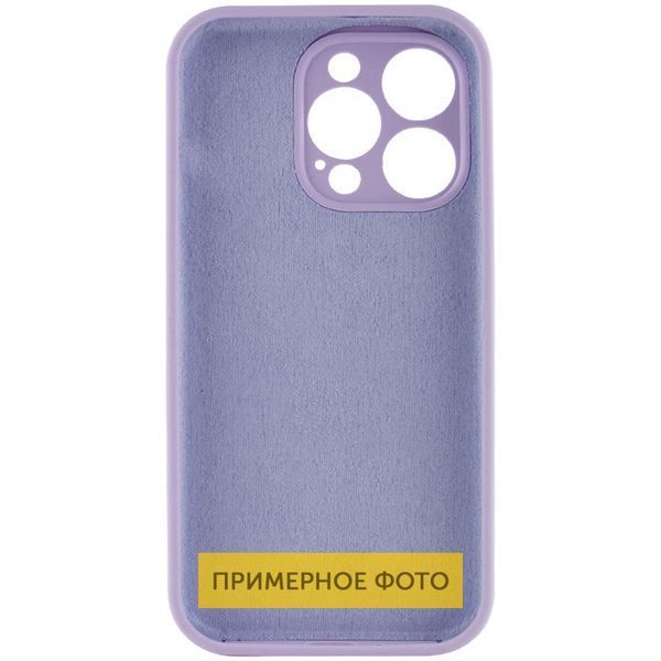 Чохол Silicone Case Full Camera Protective (AA) NO LOGO для Apple iPhone 16 (6.1") Бузковий / Lilac 405862 фото