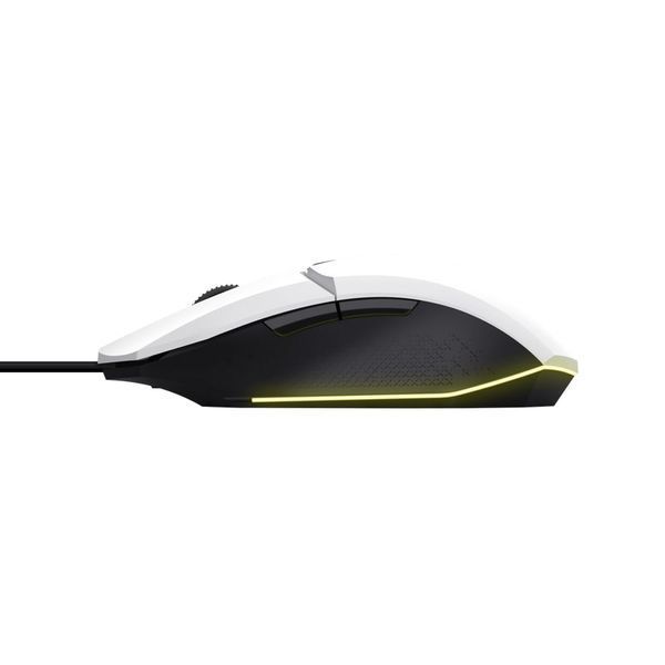 Миша Trust GXT 109 Felox , RGB, USB-A, білий (25066_TRUST) 362623 фото