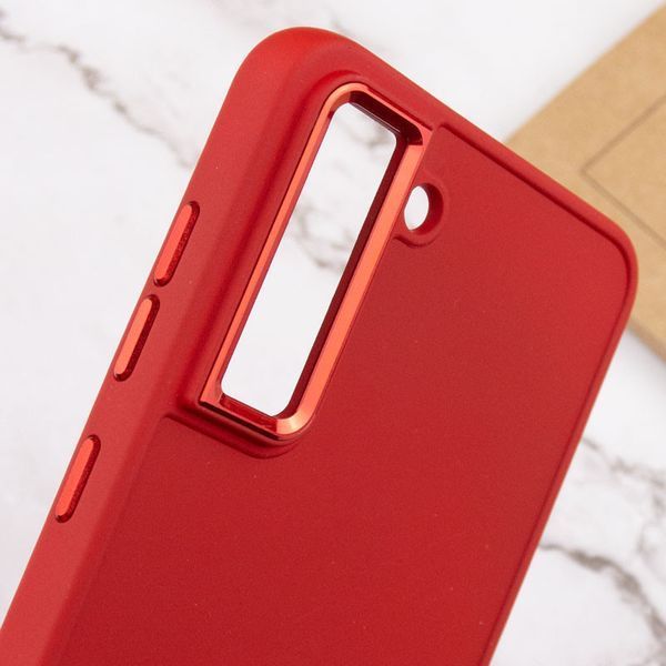 TPU чохол Bonbon Metal Style для Samsung Galaxy S23 Червоний / Red 264760 фото