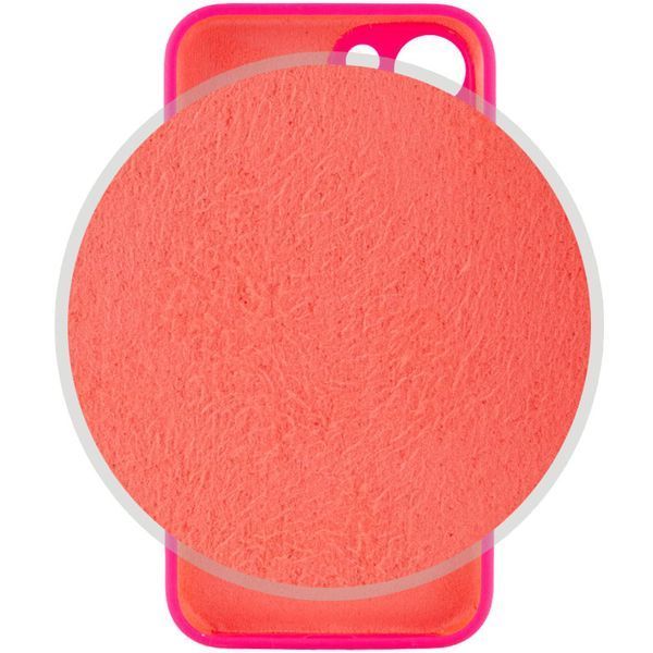 Чохол Silicone Case Full Camera Protective (AA) для Apple iPhone 15 Plus (6.7") Рожевий / Barbie pink / PVH 307999 фото