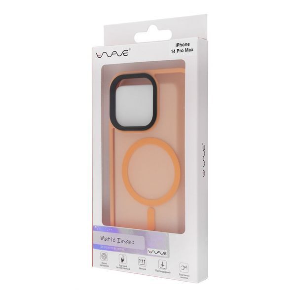 Чохол WAVE Matte Insane Case with Magnetic Ring iPhone 14 Pro Max sierra blue 332169 фото