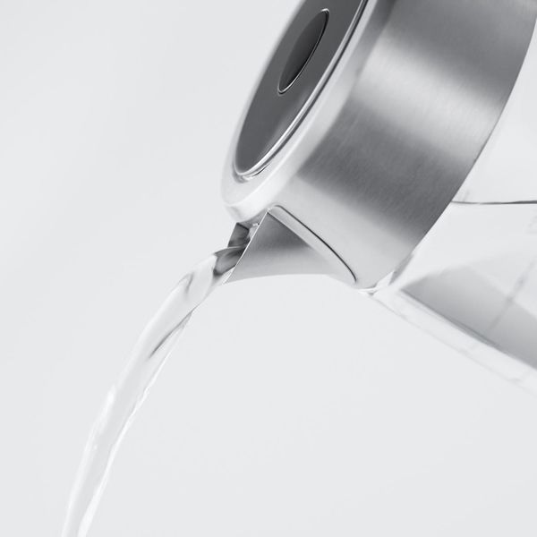 Електрочайник Russell Hobbs Compact Home 0.8л, скло, підсвічування, сріблясто-чорний (24191-70) 363538 фото