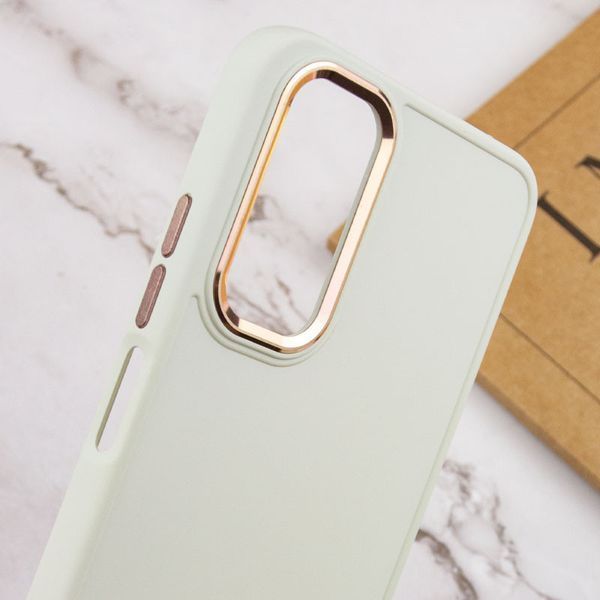 TPU чохол Bonbon Metal Style для Samsung Galaxy A14 4G/5G Білий / White 270309 фото