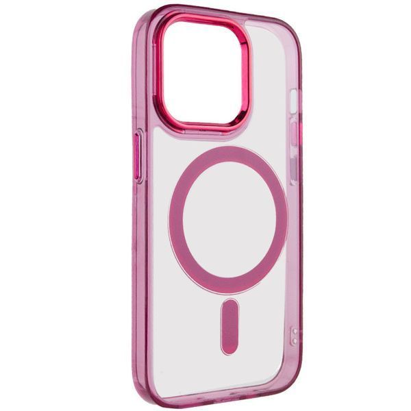 Чохол TPU Iris with MagSafe для Apple iPhone 13 Pro (6.1") Бордовий 272124 фото
