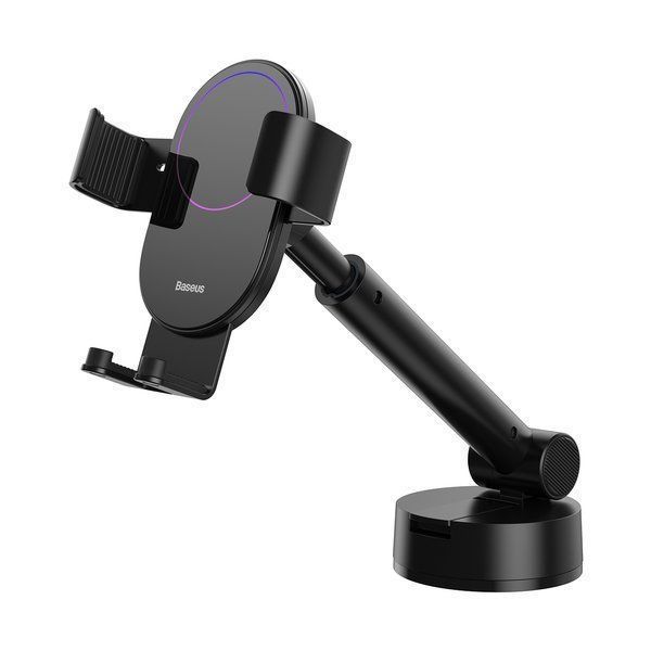 Автомобільний тримач Baseus Simplism Gravity Car Mount Holder (SUYL-JY01) Black 268201 фото