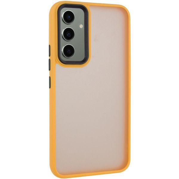 Чохол TPU+PC Lyon Frosted для Samsung Galaxy A54 5G Orange 273398 фото
