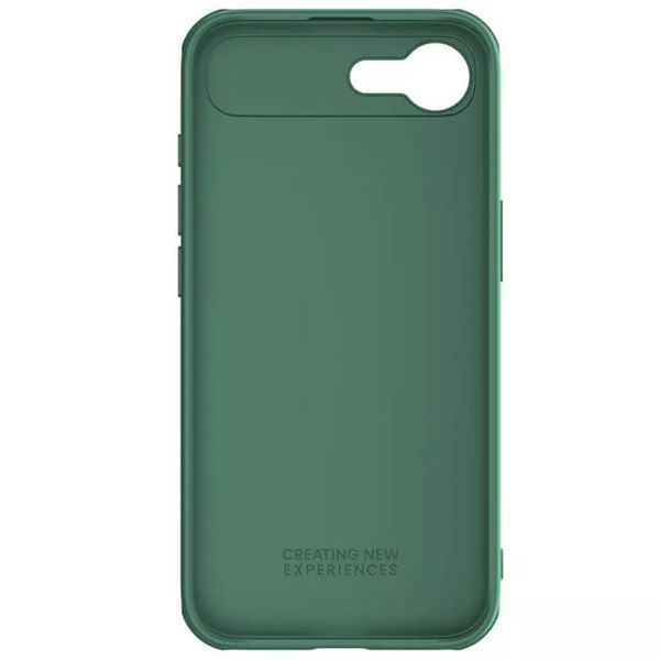 Карбонова накладка Nillkin CamShield Pro для Apple iPhone 16e (6.1") Deep Green 361260 фото