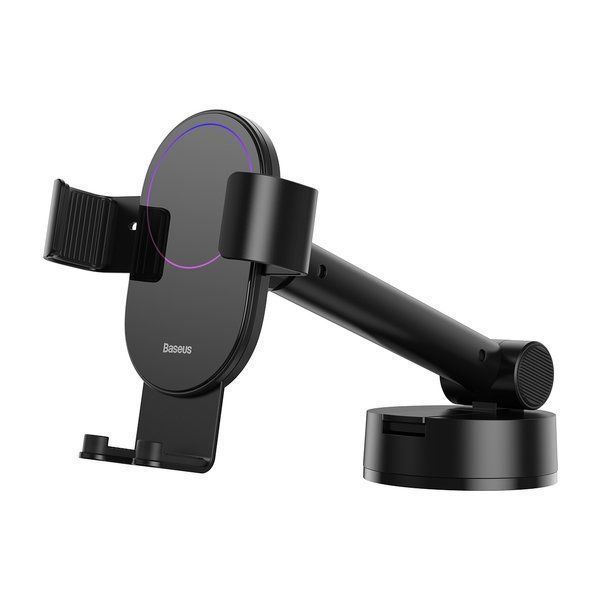 Автомобільний тримач Baseus Simplism Gravity Car Mount Holder (SUYL-JY01) Black 268201 фото