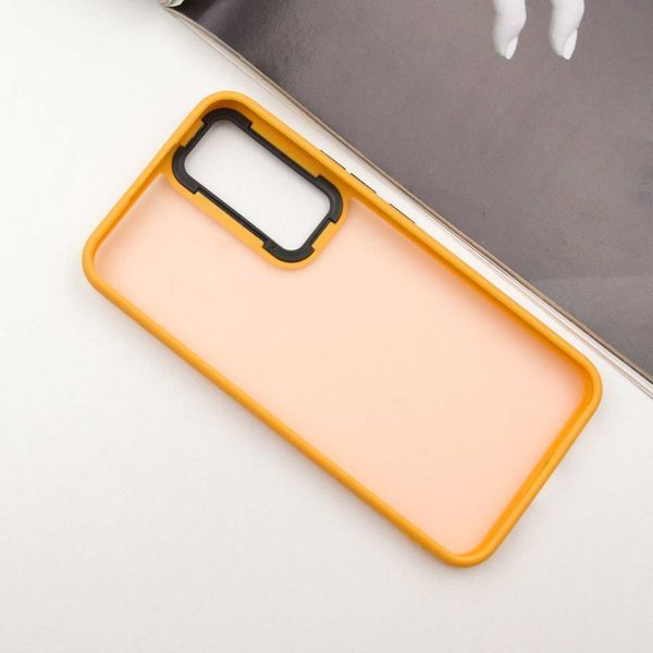 Чохол TPU+PC Lyon Frosted для Samsung Galaxy A54 5G Orange 273398 фото