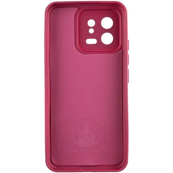 Чохол TPU GETMAN Liquid Silk Full Camera для Xiaomi 13 Pro Бордовий / Marsala 397744 фото