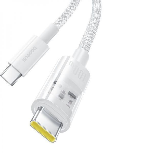 Кабель Baseus Gem Fast-Charging Type-C To Type-C 100W 2m (P10373000111-01) Black 329150 фото