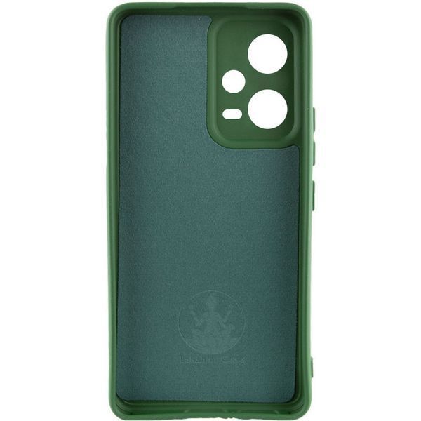 Чохол Silicone Cover Lakshmi Full Camera (A) для Xiaomi Poco X5 5G / Redmi Note 12 5G Зелений / Dark green 268254 фото