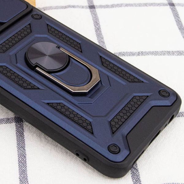 Ударостійкий чохол Camshield Serge Ring для Xiaomi Redmi Note 13 4G Синій 294208 фото