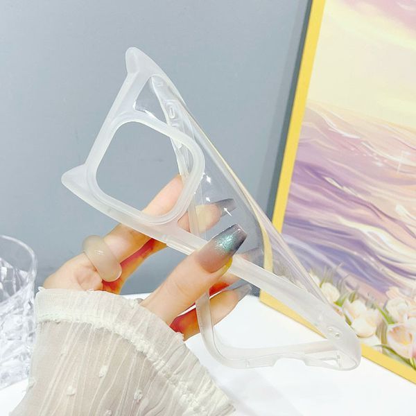 Чохол TPU Cat для Apple iPhone 14 Pro Max (6.7") Transparent 357638 фото