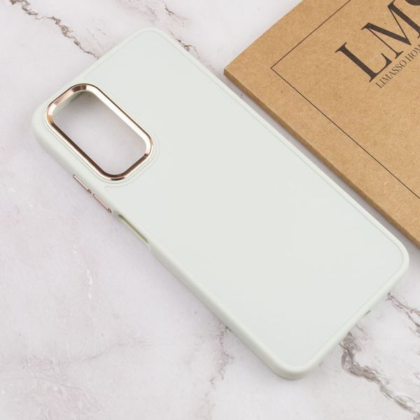 TPU чохол Bonbon Metal Style для Samsung Galaxy A14 4G/5G Білий / White 270309 фото