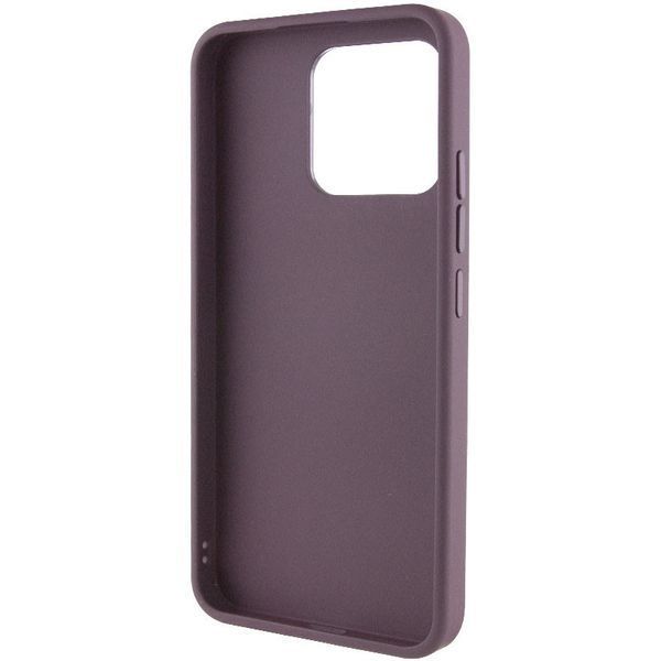TPU чохол Bonbon Metal Style with MagSafe для Xiaomi 14 Pro Бордовий / Plum 283999 фото
