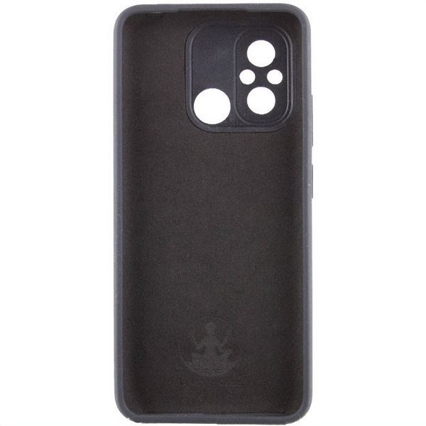 Чохол Silicone Cover Lakshmi Full Camera (AAA) для Xiaomi Redmi 12C Чорний / Black 271876 фото