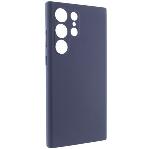 Чохол Silicone Cover Lakshmi Full Camera (AAA) для Samsung Galaxy S24 Ultra Темно-синій / Midnight blue 286923 фото