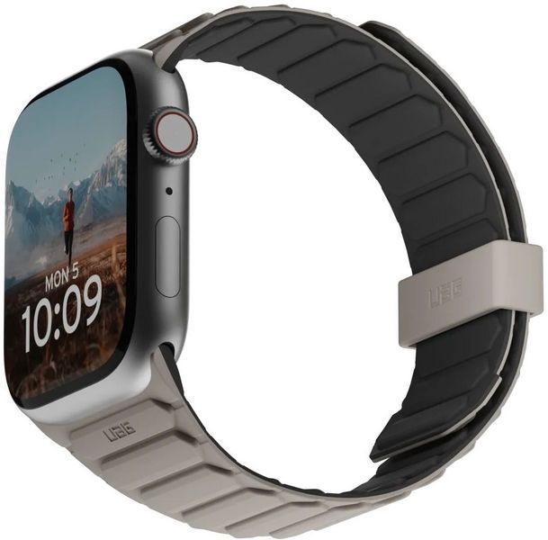 Ремінець UAG для Apple Watch Ultra 2/Ultra-49-45-44mm, Pathfinder, Black/Titanium (194161114036) 372733 фото