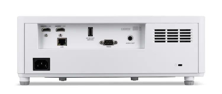 Проєктор Acer PL6820 UHD, 5500 lm, LASER, 1.2-2.04 (MR.JXK11.001) 371315 фото
