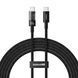 Кабель Baseus Gem Fast-Charging Type-C To Type-C 100W 2m (P10373000111-01) Black 329150 фото 1