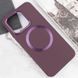 TPU чохол Bonbon Metal Style with MagSafe для Xiaomi 14 Pro Бордовий / Plum 283999 фото 4