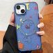 Чохол TPU+PC Flush with MagSafe для Apple iPhone 15 (6.1") Dark blue 312602 фото 2