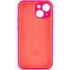 Чохол Silicone Case Full Camera Protective (AA) для Apple iPhone 15 Plus (6.7") Рожевий / Barbie pink / PVH 307999 фото 2