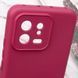 Чохол TPU GETMAN Liquid Silk Full Camera для Xiaomi 13 Pro Бордовий / Marsala 397744 фото 7
