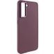 TPU чохол Bonbon Metal Style для Samsung Galaxy S24+ Бордовий / Plum 284993 фото 1