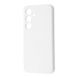 Чохол WAVE Full Silicone Cover Samsung Galaxy S25 white 385508 фото 1