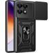 Ударостійкий чохол Camshield Serge Ring для Xiaomi Poco F6 Pro Чорний 328746 фото 1