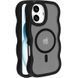 Чохол TPU+PC Undine with MagSafe для Apple iPhone 16 (6.1") Black 355339 фото 1