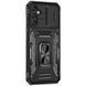 Ударостійкий чохол Camshield Army Ring для Samsung Galaxy S25 FE Чорний / Black 404737 фото 2
