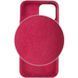 Чохол Silicone Case Full Protective (AA) для Apple iPhone 16 Pro (6.3") Бордовий / Maroon 319405 фото 8