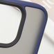 TPU+PC чохол Metal Buttons для Apple iPhone 16 Pro (6.3") Синій 318269 фото 6