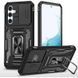 Ударостійкий чохол Camshield Army Ring для Samsung Galaxy S25 FE Чорний / Black 404737 фото 1