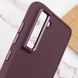 TPU чохол Bonbon Metal Style для Samsung Galaxy S24+ Бордовий / Plum 284993 фото 5