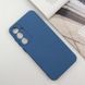 Чохол Silicone Cover Lakshmi Full Camera (A) для Samsung Galaxy S24+ Синій / Navy Blue 283930 фото 2